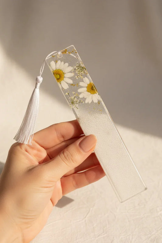 Guardapáginas Flores Blancas - 🇪🇸 Family Epoxy 🇪🇸