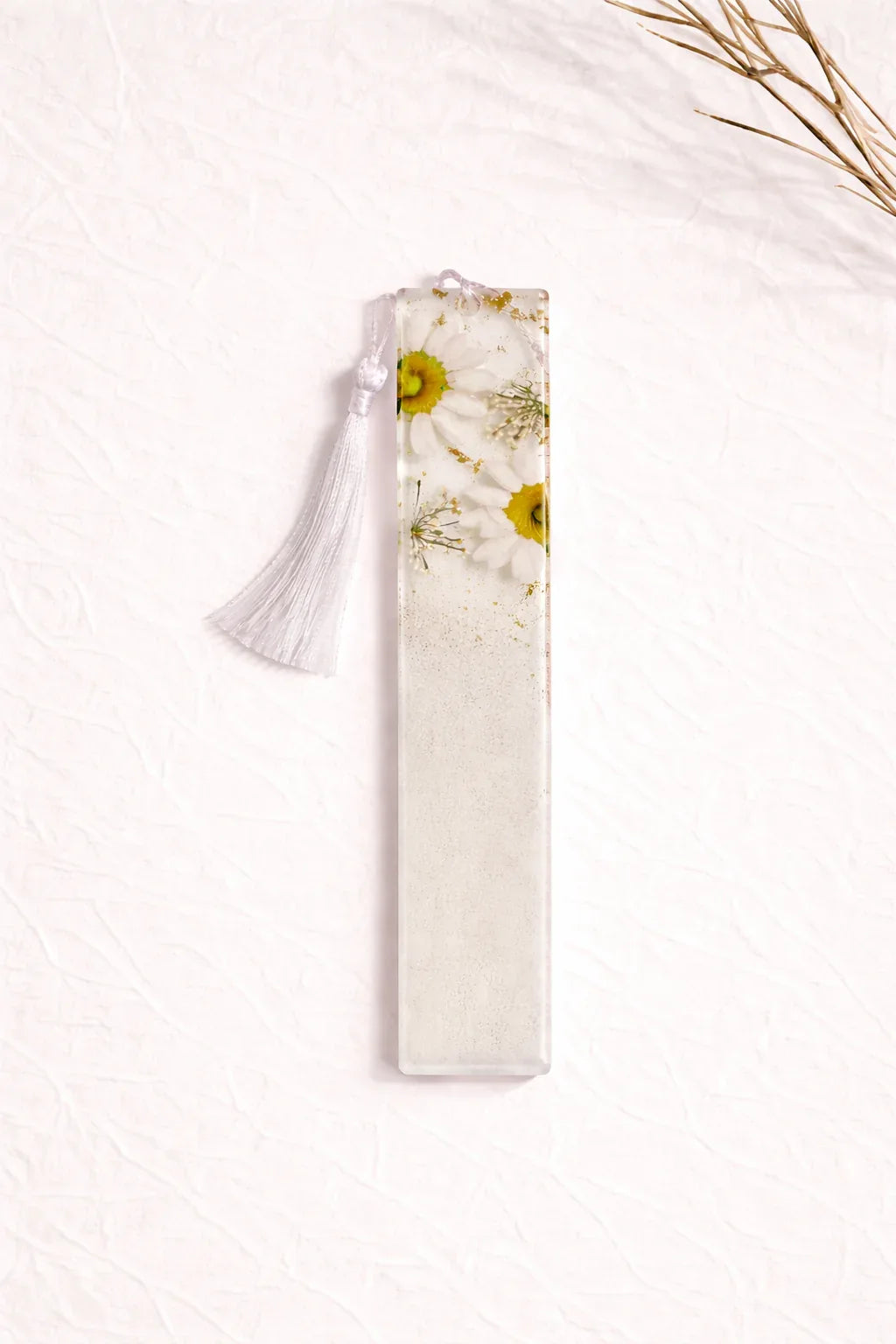 Guardapáginas Flores Blancas - 🇪🇸 Family Epoxy 🇪🇸