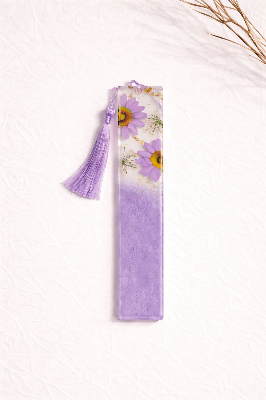 Guardapáginas Flores Moradas - 🇪🇸 Family Epoxy 🇪🇸