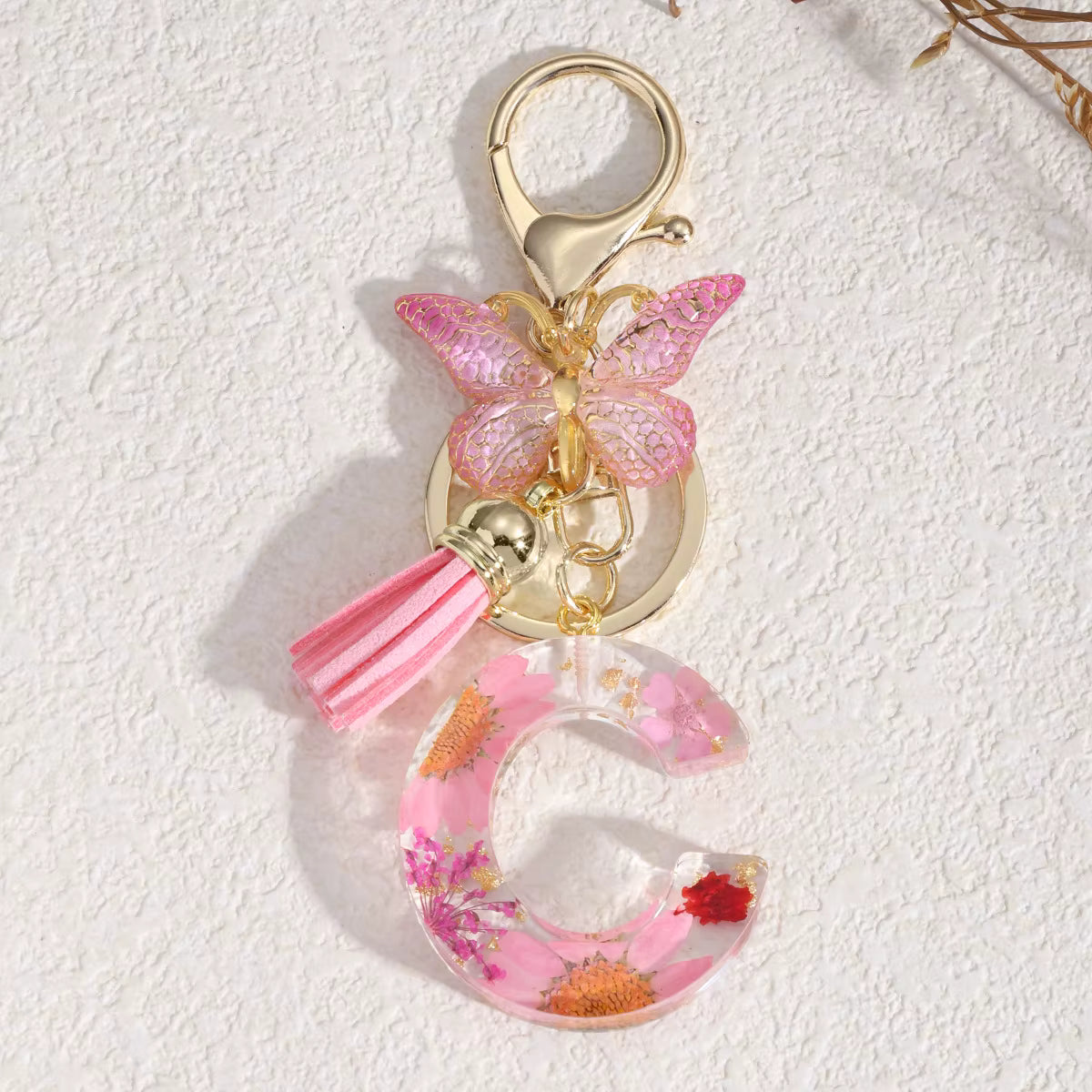 Llavero Flores Rosas - 🇪🇸 Family Epoxy 🇪🇸