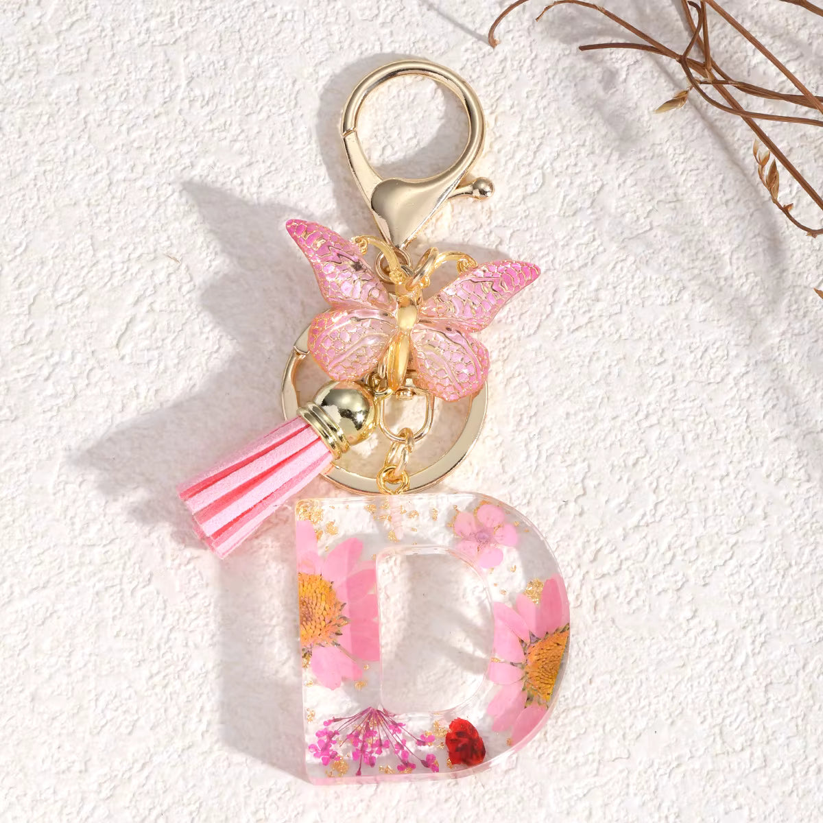 Llavero Flores Rosas - 🇪🇸 Family Epoxy 🇪🇸