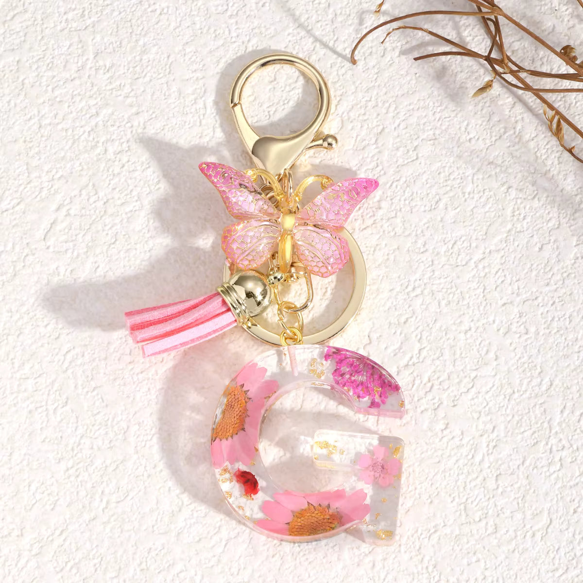 Llavero Flores Rosas - 🇪🇸 Family Epoxy 🇪🇸