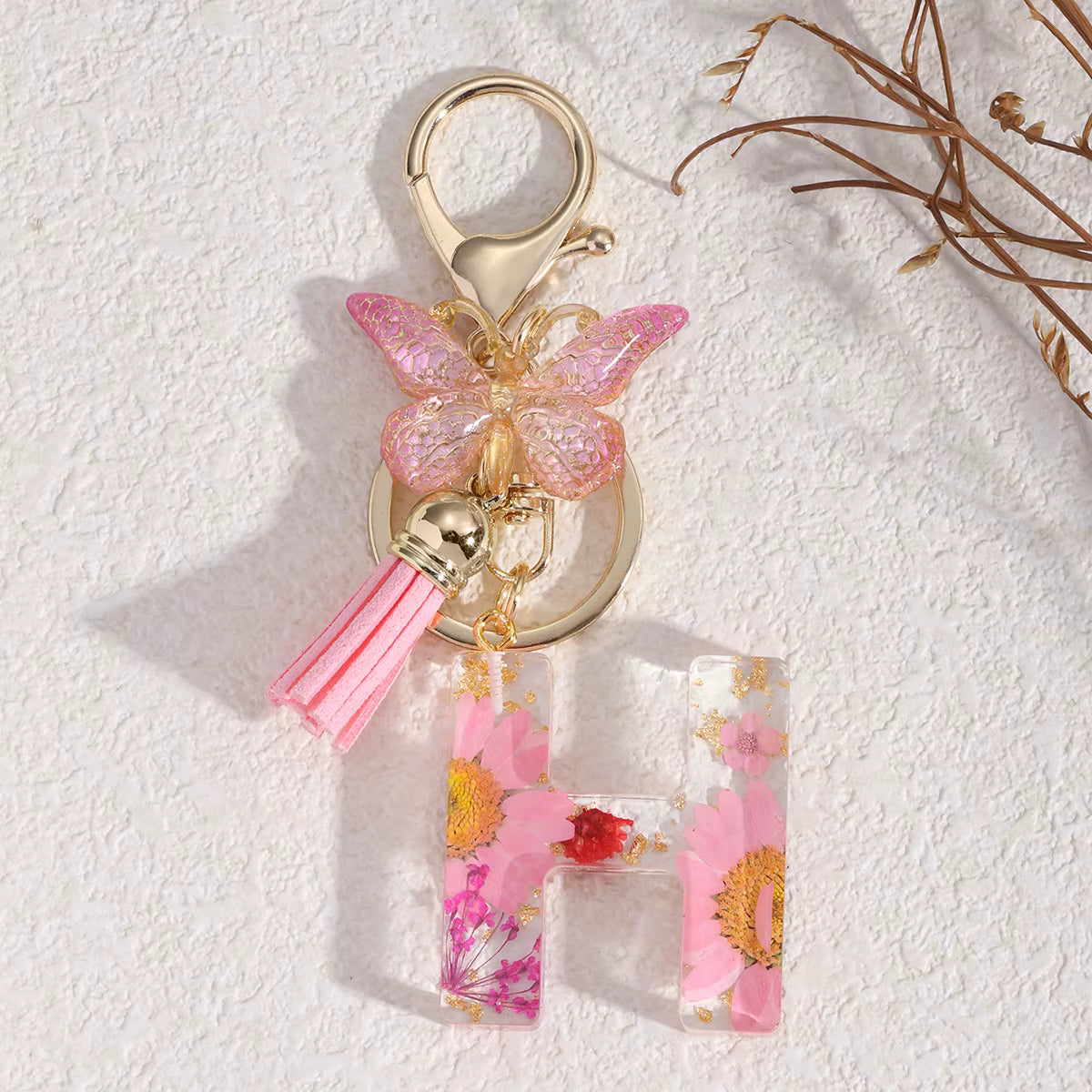 Llavero Flores Rosas - 🇪🇸 Family Epoxy 🇪🇸