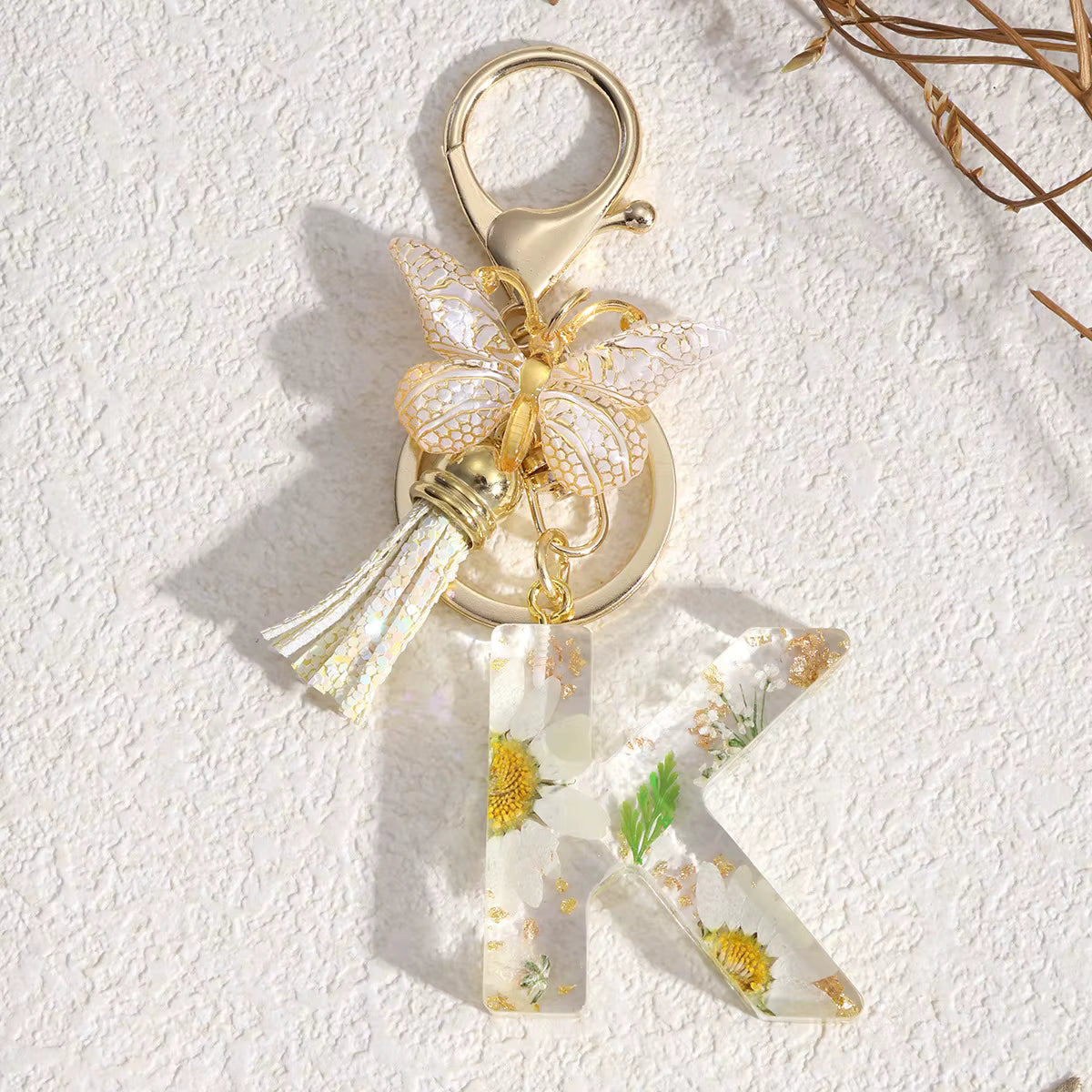 Llavero Flores Blancas - 🇪🇸 Family Epoxy 🇪🇸