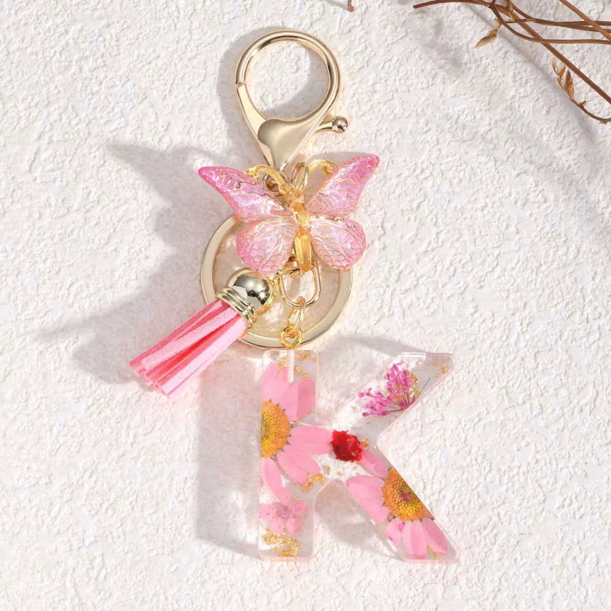 Llavero Flores Rosas - 🇪🇸 Family Epoxy 🇪🇸