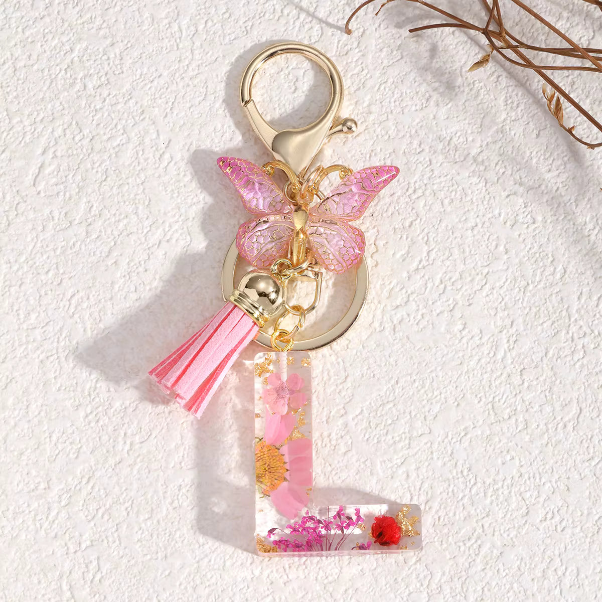 Llavero Flores Rosas - 🇪🇸 Family Epoxy 🇪🇸