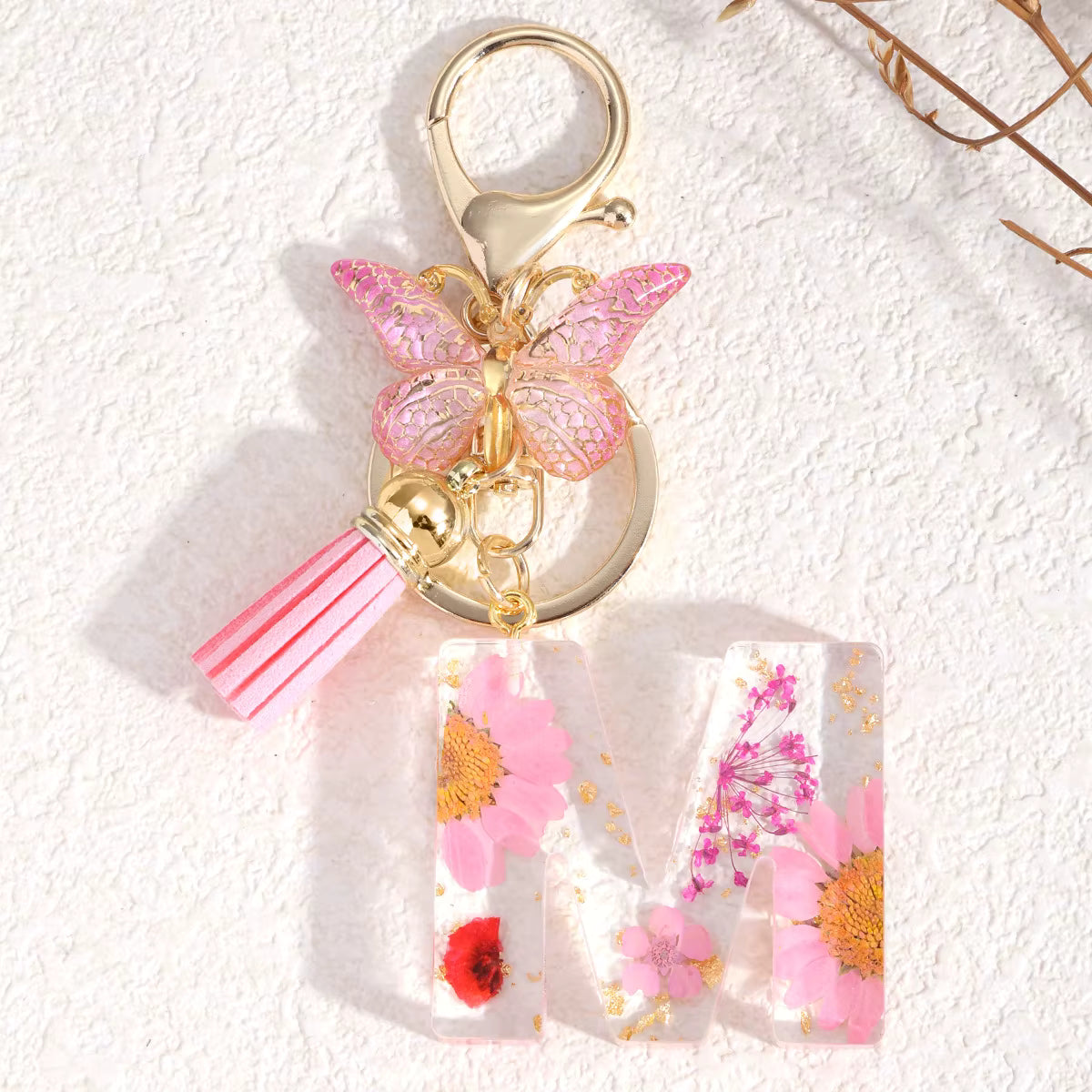 Llavero Flores Rosas - 🇪🇸 Family Epoxy 🇪🇸