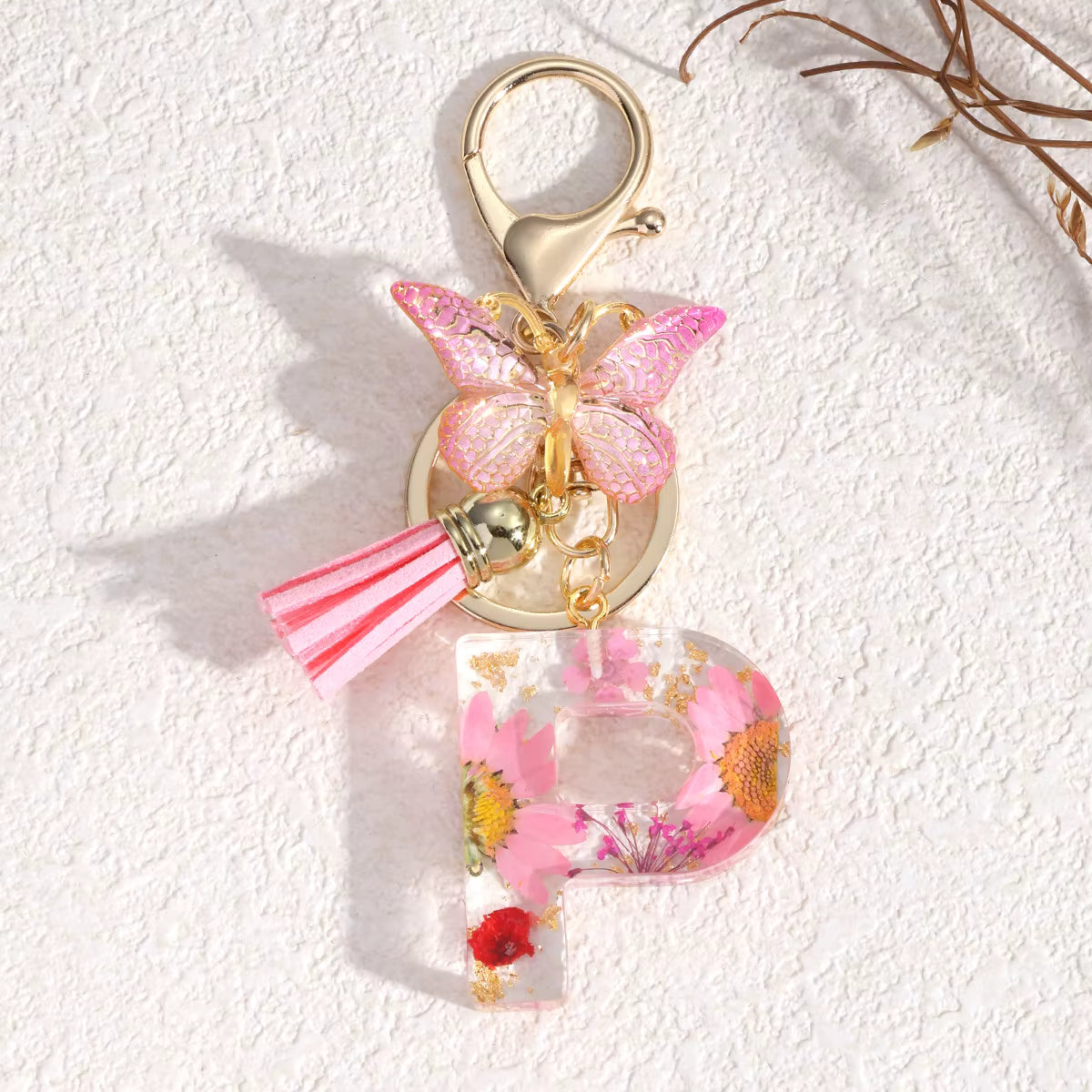 Llavero Flores Rosas - 🇪🇸 Family Epoxy 🇪🇸