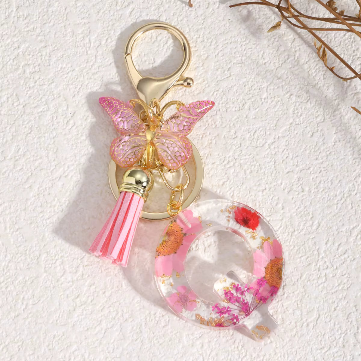 Llavero Flores Rosas - 🇪🇸 Family Epoxy 🇪🇸