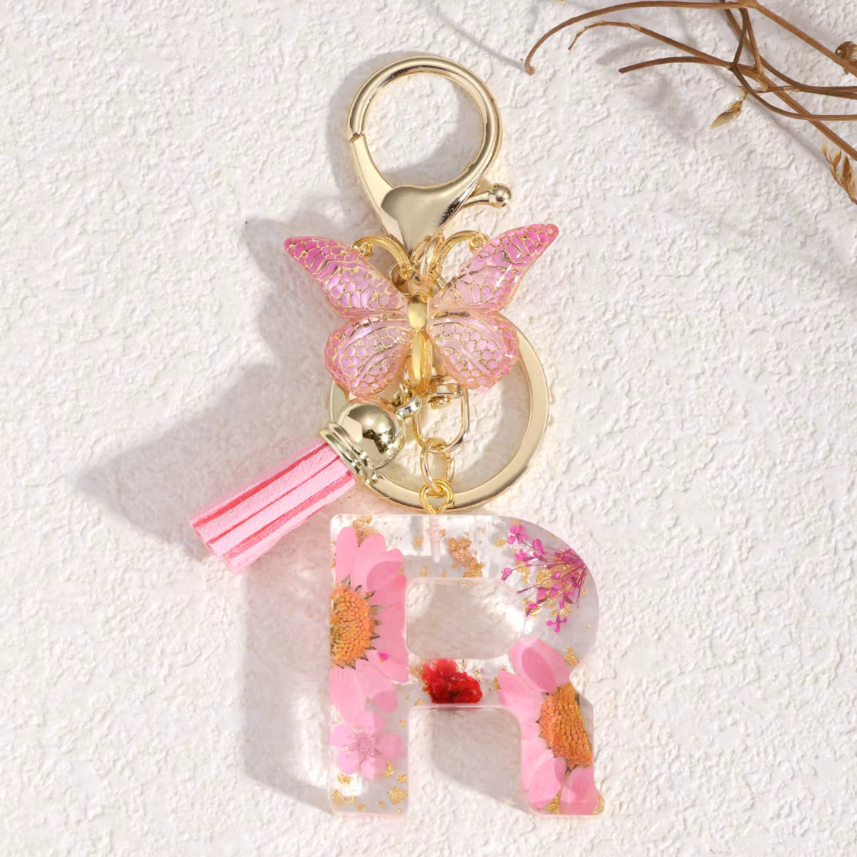 Llavero Flores Rosas - 🇪🇸 Family Epoxy 🇪🇸