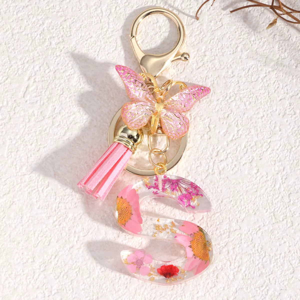 Llavero Flores Rosas - 🇪🇸 Family Epoxy 🇪🇸