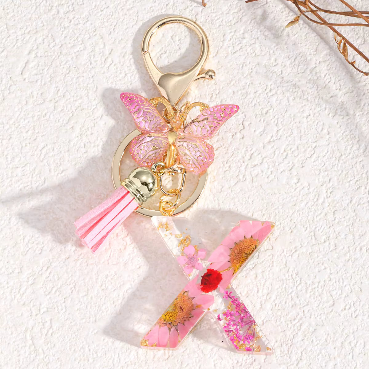 Llavero Flores Rosas - 🇪🇸 Family Epoxy 🇪🇸