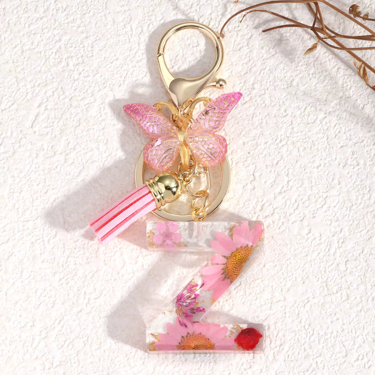 Llavero Flores Rosas - 🇪🇸 Family Epoxy 🇪🇸